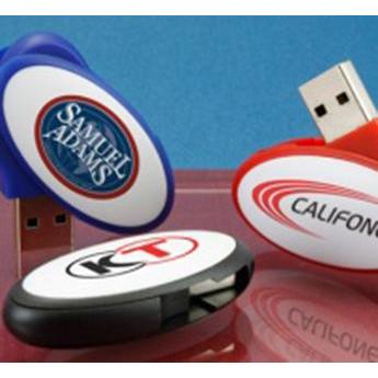 USB-Флешка на 8Gb овальная под ваше лого USB-Флешка на 8Gb овальная под ваше лого Фото 2
