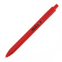 Ручка пластиковая с логотипом с текстильной вставкой Textile Pen
