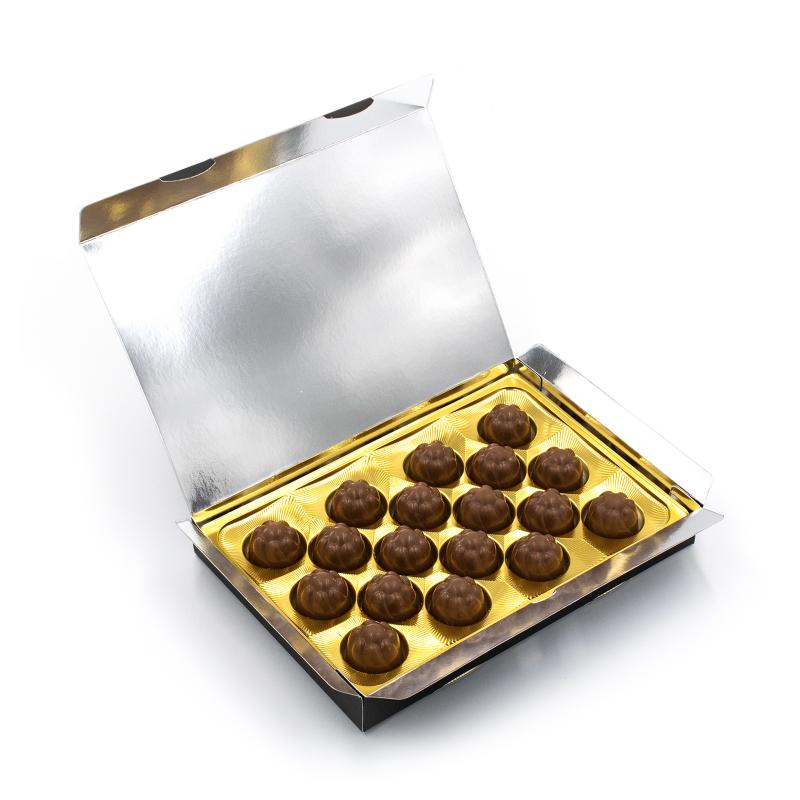 Коробка конфет Gold Nut с логотипом 205 г Коробка конфет Gold Nut с логотипом 205 г Фото 5