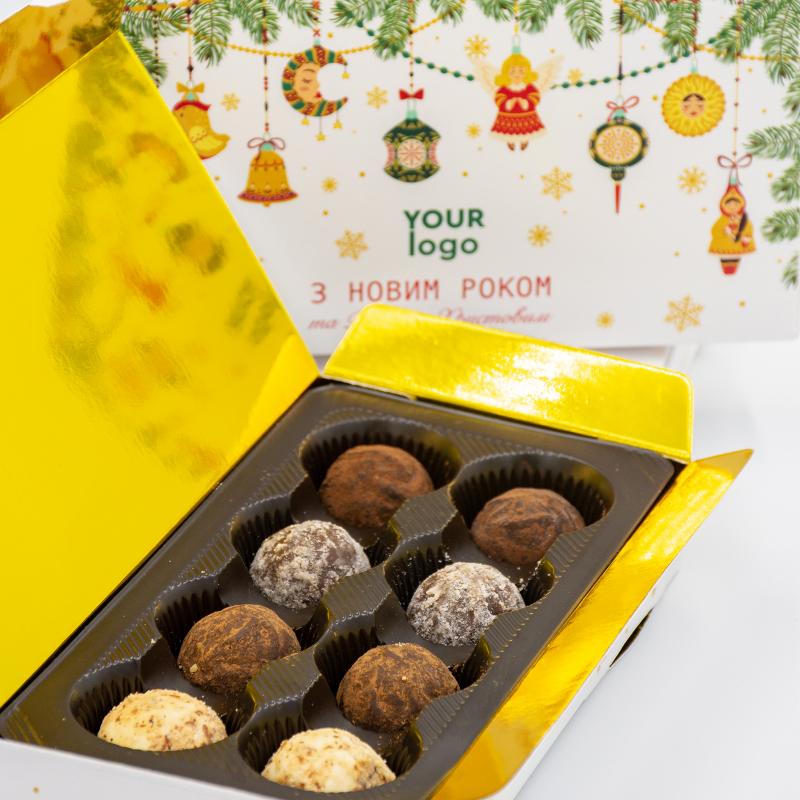 Коробка конфет Трюфель с логотипом 100 г Книга Коробка конфет Трюфель с логотипом 100 г Книга Фото 10