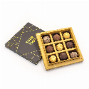 Шоколадний набір French truffle box зі своїм лого 110 г Фото 2