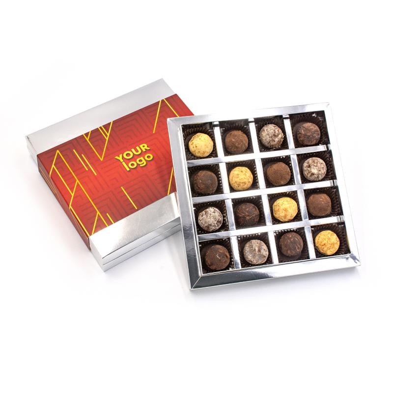 Шоколадний набір French truffle box з Вашим лого 200 г Шоколадний набір French truffle box з Вашим лого 200 г Фото 3