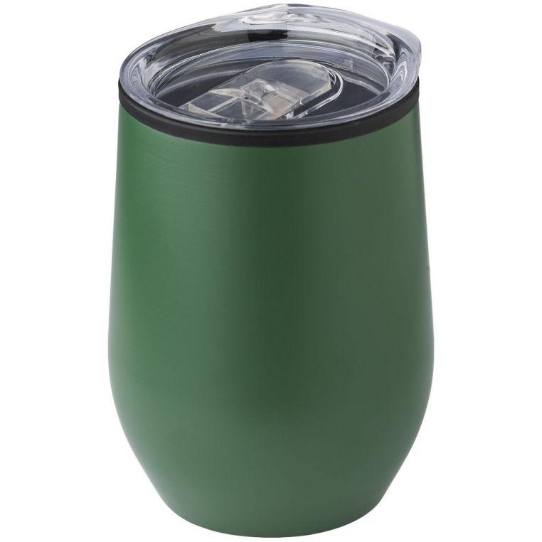 Термочашка Zoe з прозорою кришкою сталева з Вашим лого 300 мл Арт: ЕС95970767