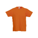Футболка детская Fruit of the Loom Valueweight Kids с логотипом