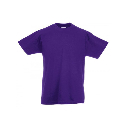 Футболка детская Fruit of the Loom Valueweight Kids с логотипом