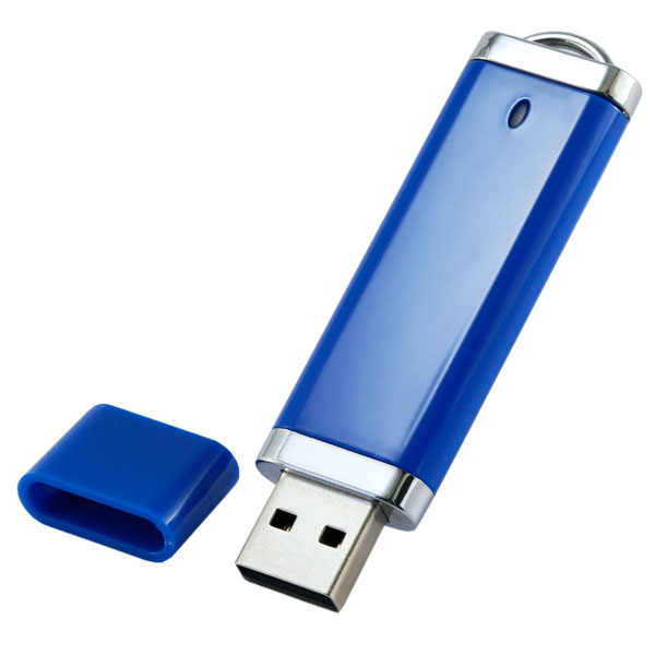 Пластиковая флешка Промо USB 2.0 с крышечкой с вашим лого 32 Gb Пластиковая флешка Промо USB 2.0 с крышечкой с вашим лого 32 Gb Фото