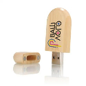 Деревянная флешка USB 2.0 с магнитами с логотипом 16 Gb