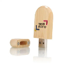 Деревянная флешка USB 2.0 с магнитами с логотипом 32 Gb Фото