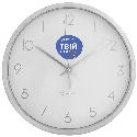 Настенные часы металлические Economix TITANIUM с вашим лого 29 см Фото