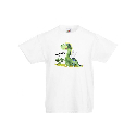 Футболка детская Fruit of the Loom Valueweight Kids с логотипом