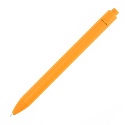 Ручка пластиковая с логотипом с текстильной вставкой Textile Pen