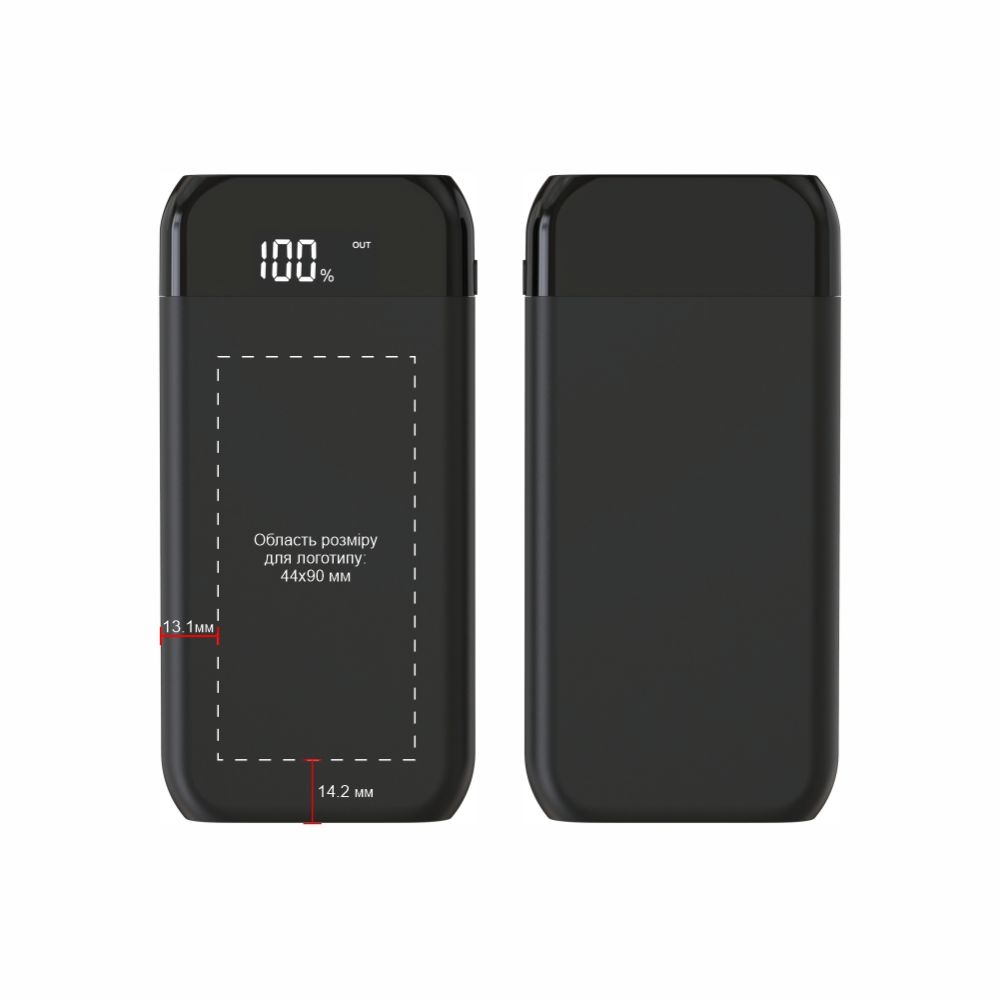Повербанк 10000mah ChargeVault 2 USB с Вашим лого Повербанк 10000mah ChargeVault 2 USB с Вашим лого Фото 7