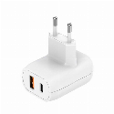 Сетевое зарядное устройство Vspeed 20W 2 порта с Вашим лого Фото 4