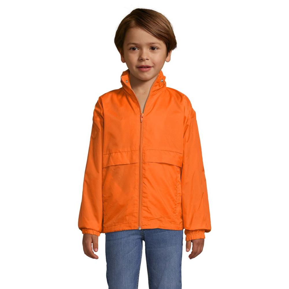 Ветровка детская SOL'S Surf kids с печатью логотипа Ветровка детская SOL'S Surf kids с печатью логотипа Фото