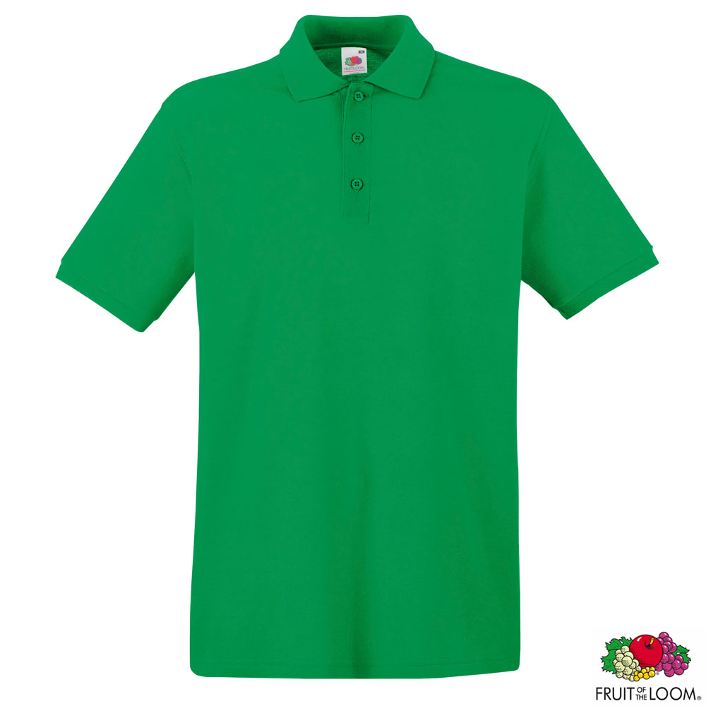 Теніска-поло чоловіча Fruit of the Loom Premium Polo з Вашим лого Теніска-поло чоловіча Fruit of the Loom Premium Polo з Вашим лого Фото
