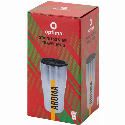Термокружка металлическая Optima AROMA 590 мл, красная с логотипом Фото 2