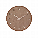 Часы настенные WoodTime 31 см с логотипом
