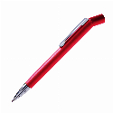 Ручка шариковая пластиковая Dallas с металлическим клипом с Вашим лого