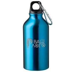 Бутылка для воды Erich из переработанного алюминия с Вашим лого 400 мл