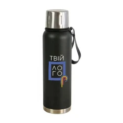 Термос металлический вакуумный Albus матовый с логотипом 1000 мл