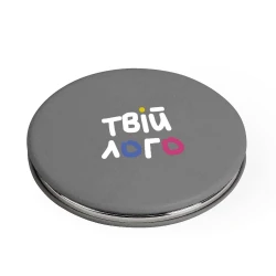Зеркальце компактное складное Afrodita 7.2х1 см с лого