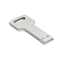 Флешка металева USB 2.0 у вигляді ключа з вашим лого 16 Gb