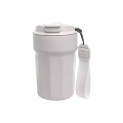 Термокружка Comfy с логотипом, вакуумная стальная