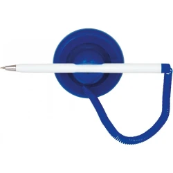 Ручка с логотипом шариковая на подставке Economix POST PEN